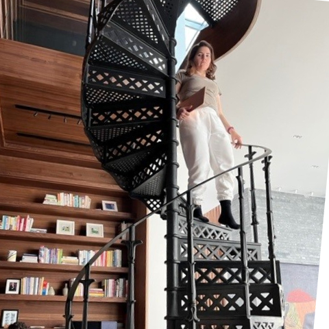cast iron spiral staircase Tours